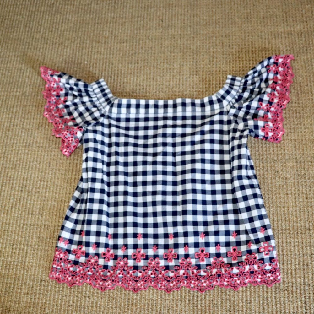 Draper James Embroidered Top